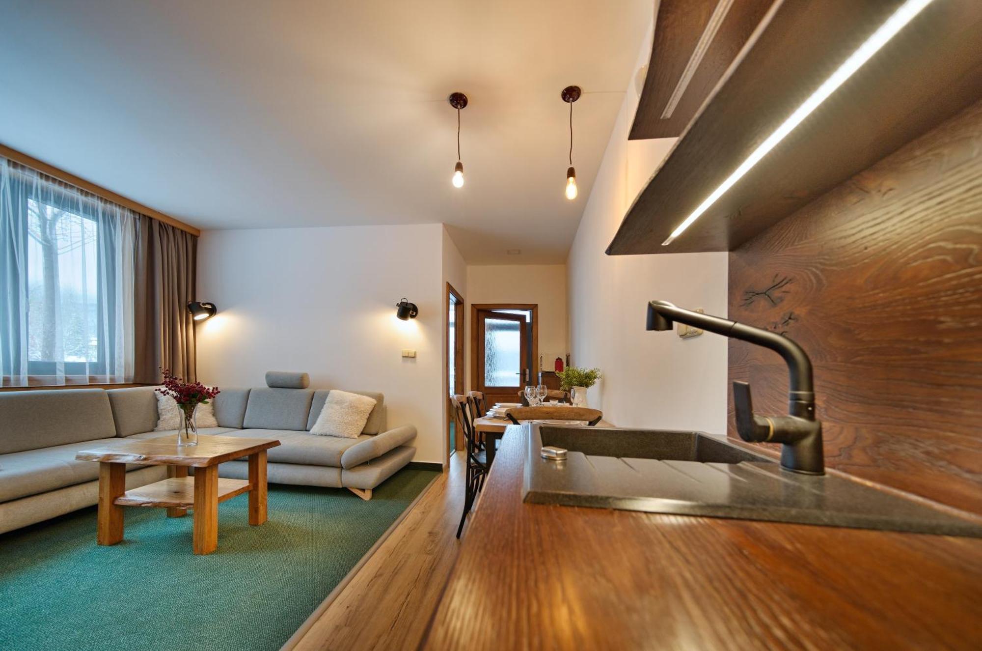 Happy House Apartments & Sauna ชปินด์เลอรูฟ มลิน ภายนอก รูปภาพ